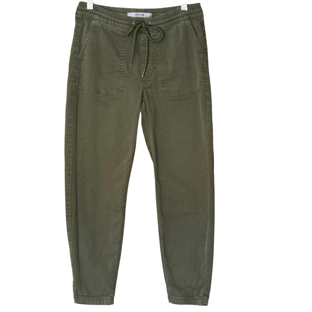Joe's Jeans Olive Green Stretch Cropped Joggers Size XS